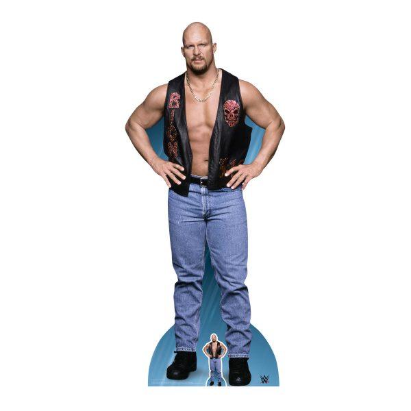 "Stone Cold" Steve Austin Cardboard Cut Out - 187 cm